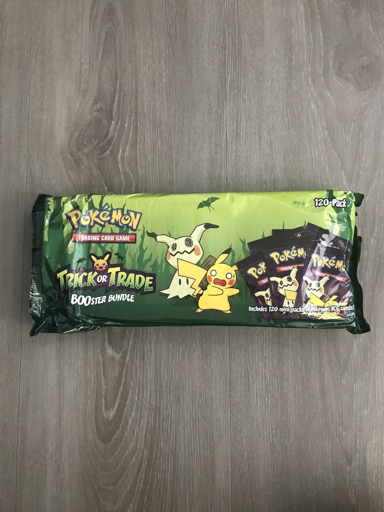 2023 Pokémon TCG Halloween Trick or Trade Booster Bundle 120 Cards  