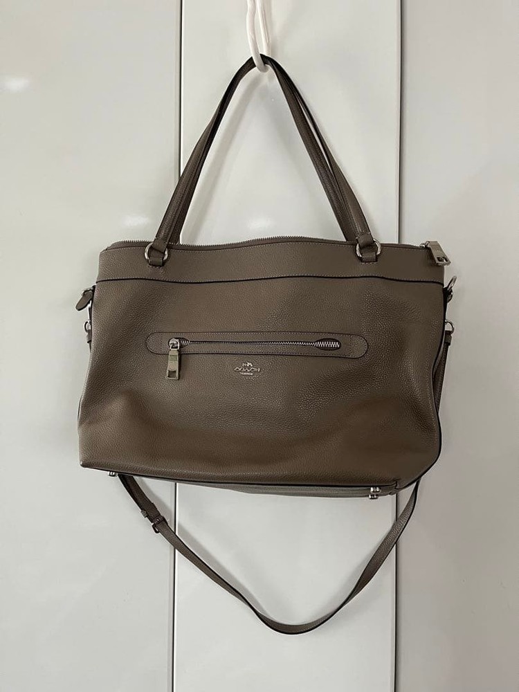 COACH Tote Bag Shoulder Bag 2WAY Leather