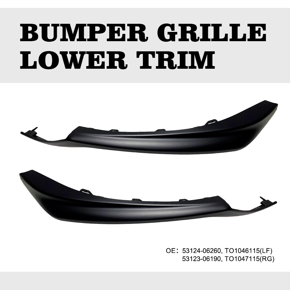 Front Right Lower Bumper Grille Molding Trim For 2021-2023 Toyota Camry XSE SE M
