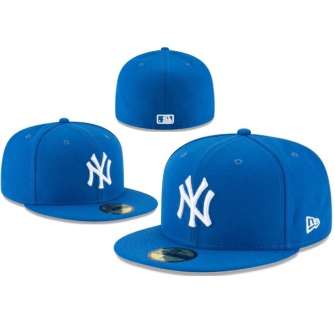 MLB New York Yankees New Era Basic 59FIFTY Fitted Cap - Blue