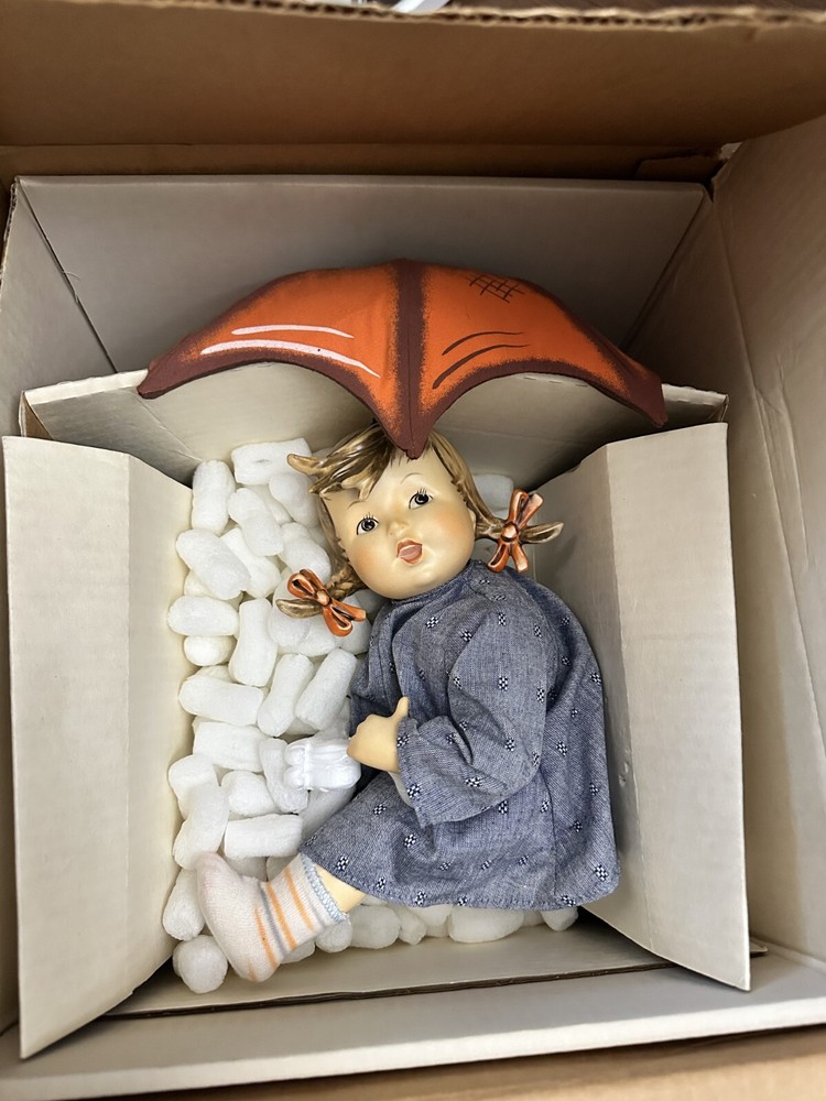1987 M.J. Hummel Doll “Umbrella Girl” 8