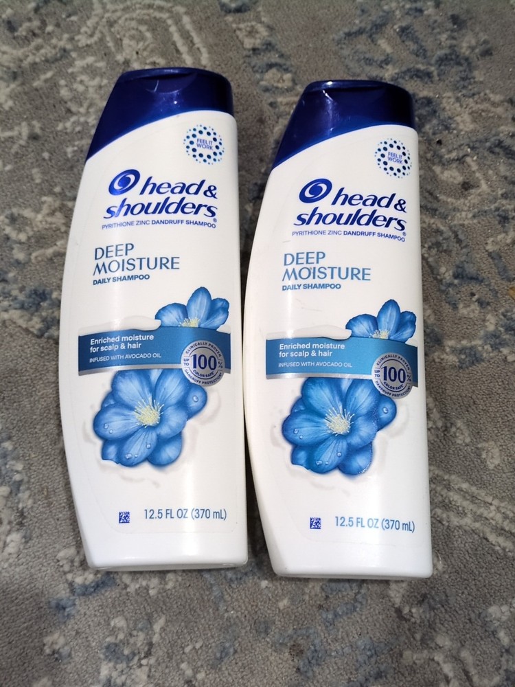 Head & Shoulders DEEP Moisture Shampoo 12.5 fl oz. Each - 2 Pack