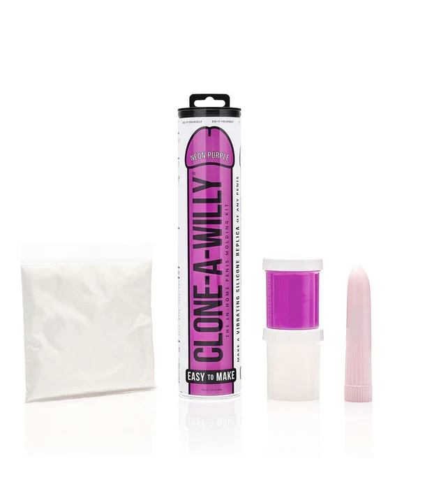 Neon Purple Clone-A-Willy DIY Penis Casting Kit