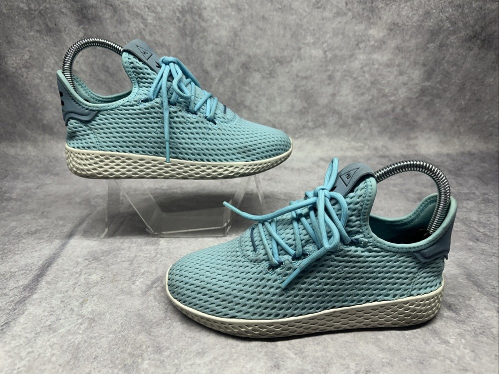 Adidas Pharrell Williams Tennis Hu Ice Blue Sneakers Size 3.5