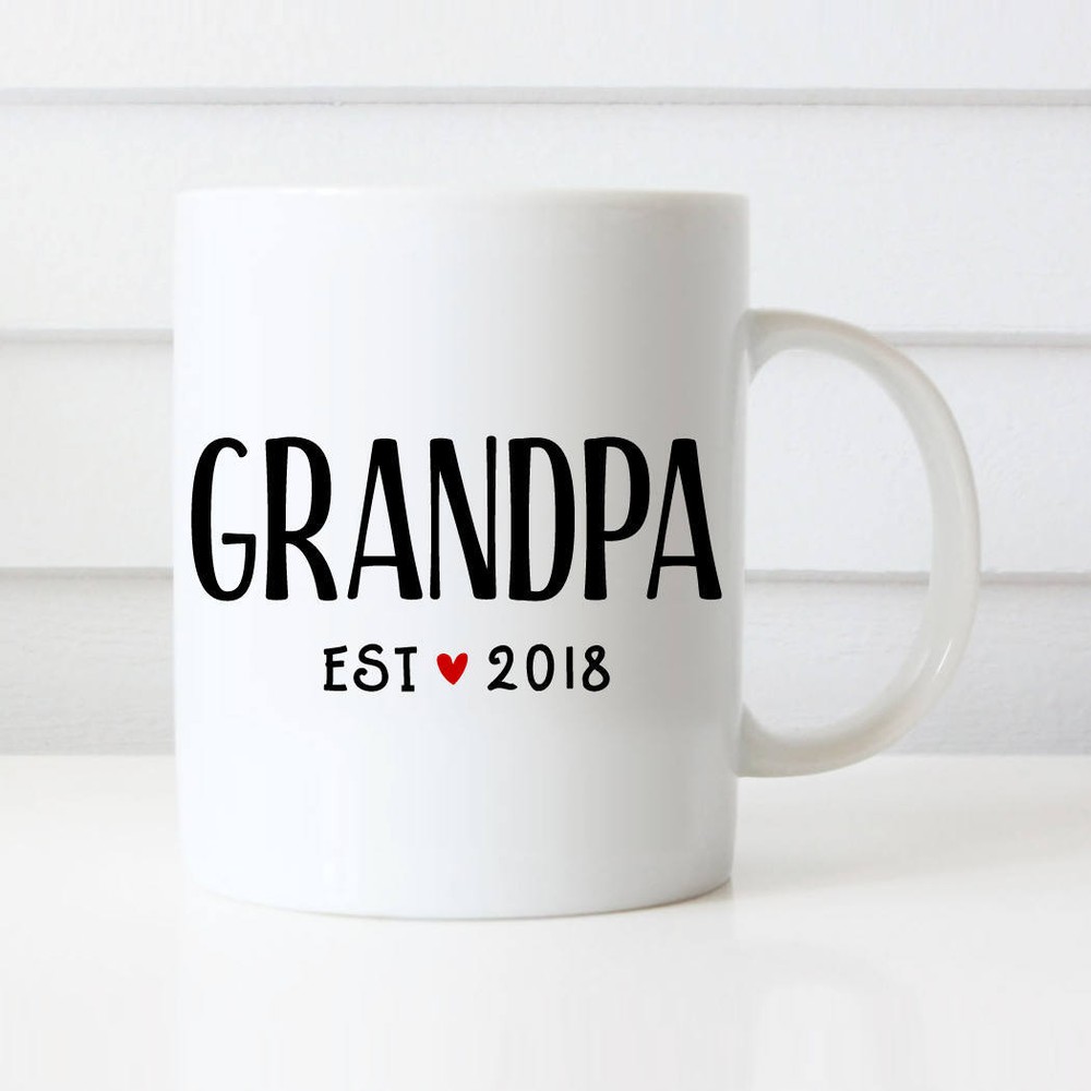 Grandpa Mug Dad Gift Coffee Mug Gift For Grandpa Gift For Him Pregnancy