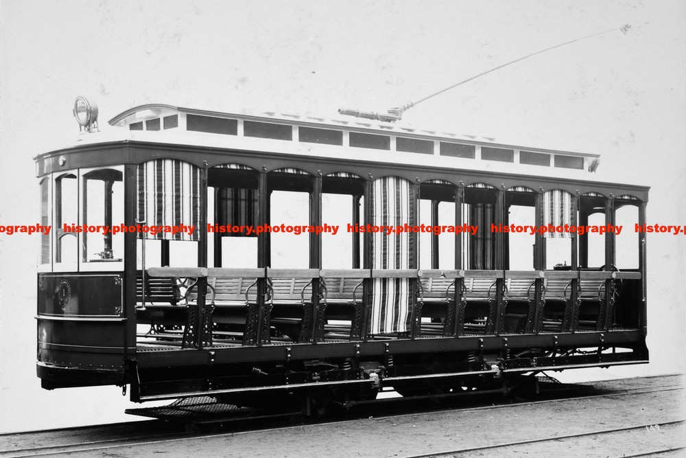 F024682 Hong Kong Electric Tramway Car China South coast 1904