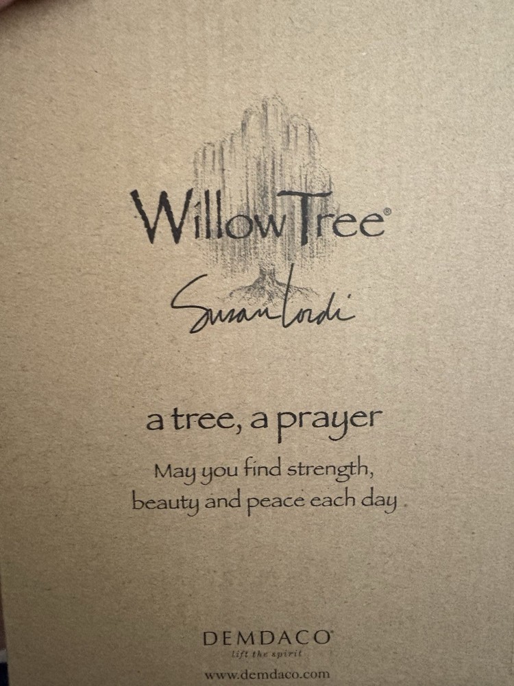 Willow Tree A Tree a Prayer Figurine by Susan Lordi Demdaco 2005
