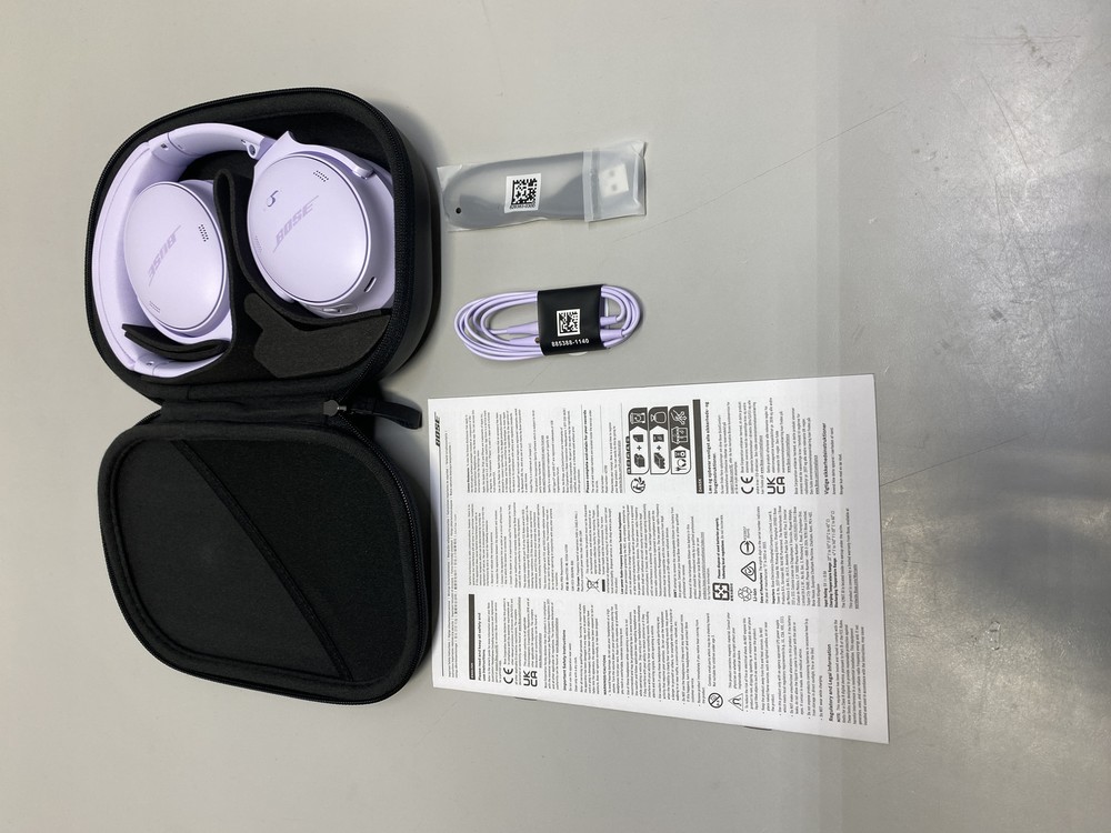 Bose QuietComfort Bluetooth Wireless Noise Cancelling Headphones in Chilled Lilac