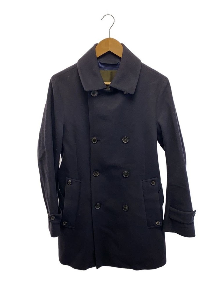 Mackintosh Peacoat/-/Wool/Nvy/Plain 7723