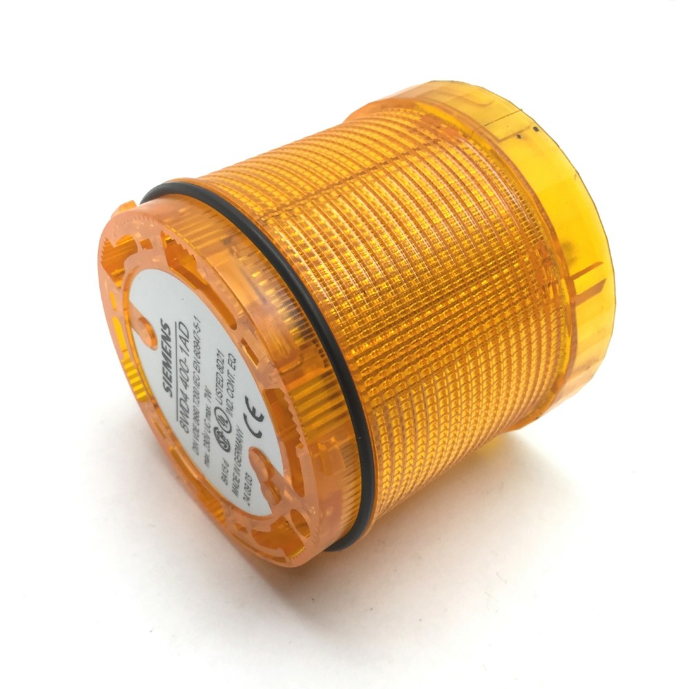 Siemens 8WD4400-1AD Orange Amber Tower Stack Light, Rating: 7W 230V, With Bulb
