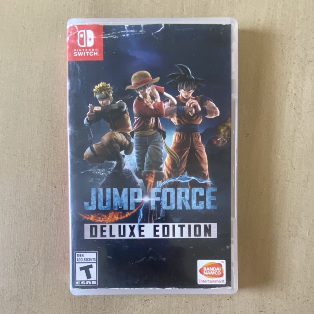 Bandai Namco Jump Force Deluxe Edition Nintendo Switch Fighting Game, Rated T
