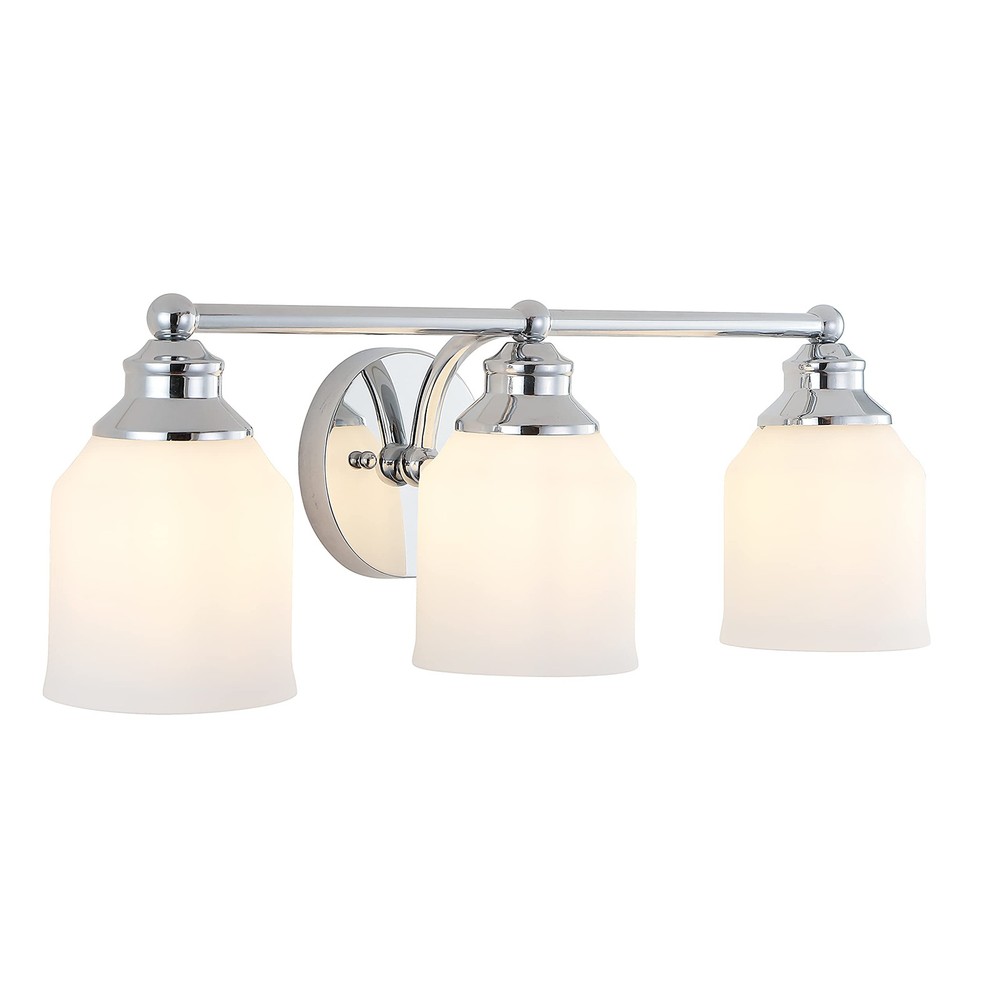Jonathan Y Lydia 24-Inch 3-Light Farmhouse Vanity LED Lighting  