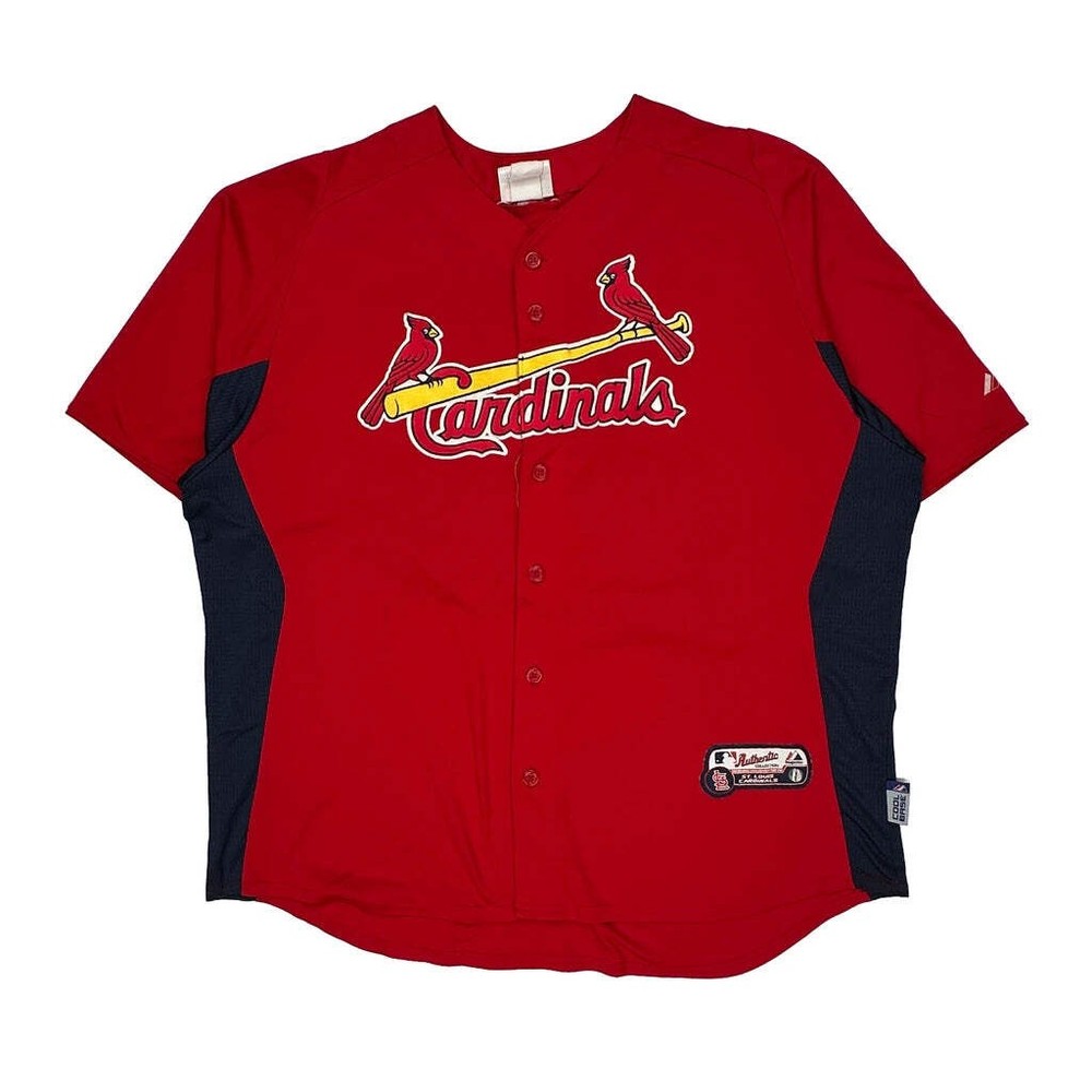 Cardinals Majestic Mlb Football Jersey - 2XL Red Polyester