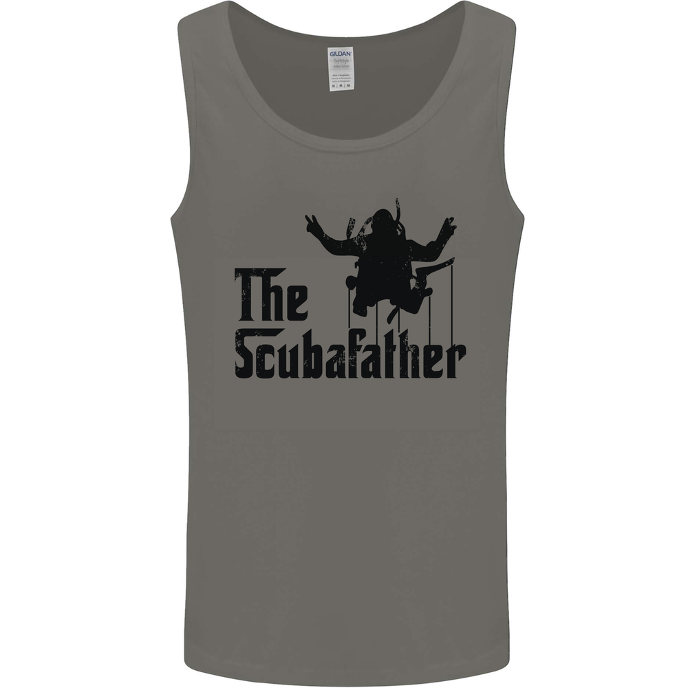 The Scuba Father Day Funny Diver Diving Mens Vest Tank Top