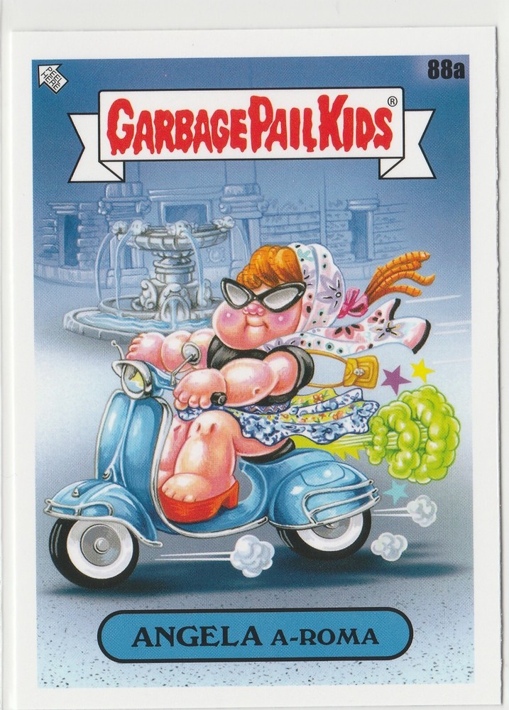 Angela A-Roma Garbage Pail Kids GPK 2021 Go On Vacation Card #88a