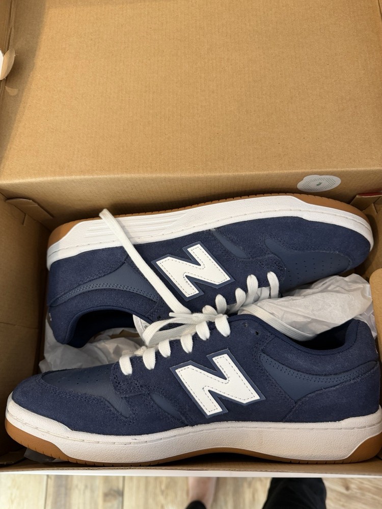 New Balance NB Numeric 480 NM480PRO Navy White Cushioned Skateboarding Sneaker