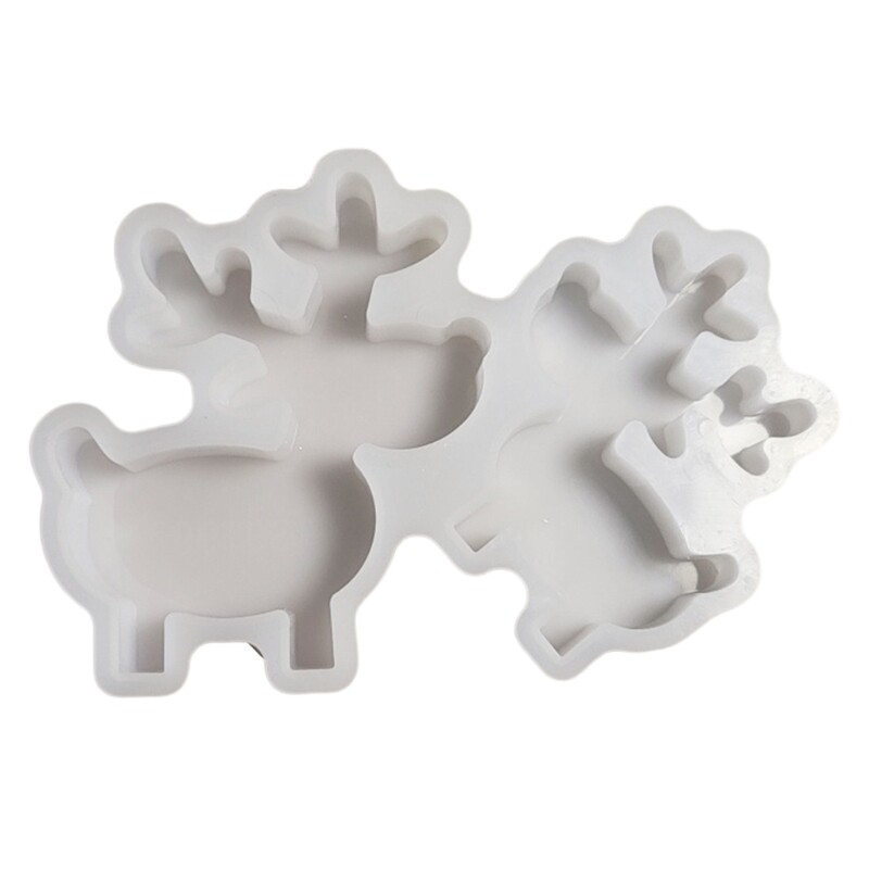 Elk Resin Mold for DIY Christmas Ornaments and Table Decor