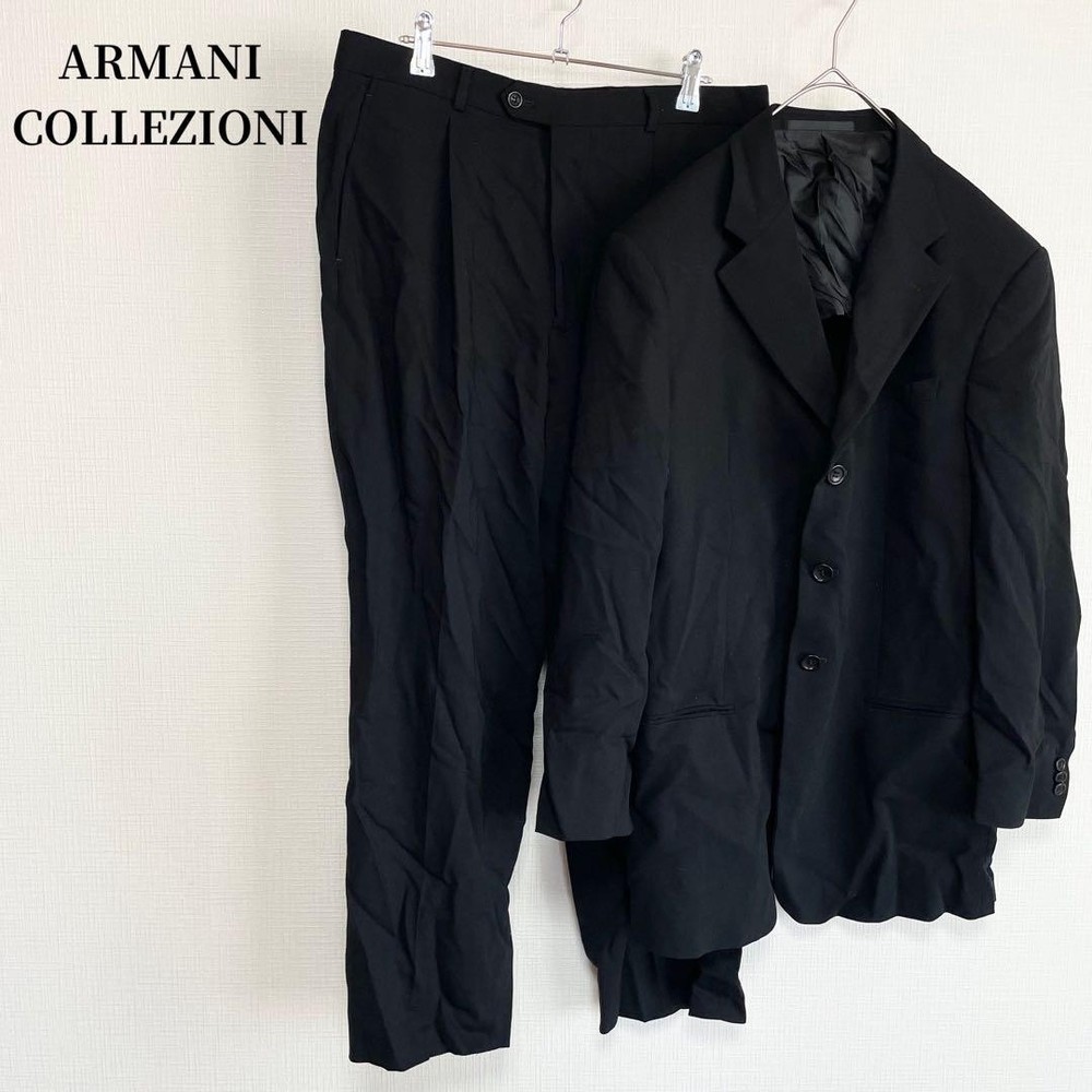 Armani Collezioni Black Suit Set Free Vintage Clothing
