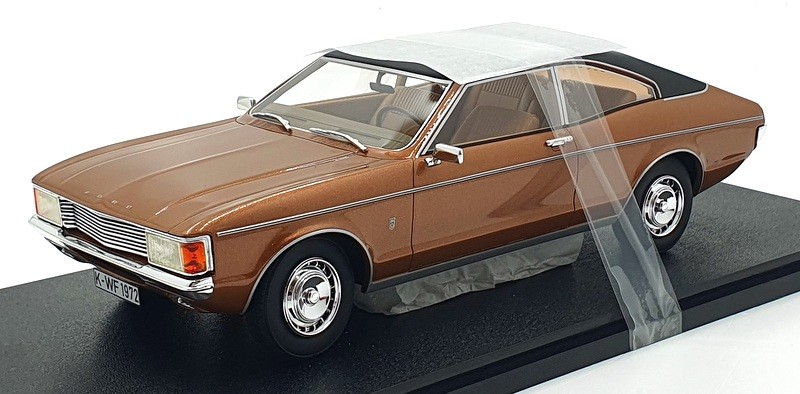 Cult Models 1/18 Scale CML128-1 - 1972 Ford Granada Coupe - Brown