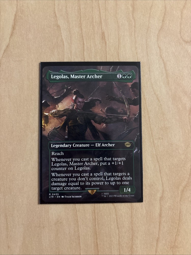 Legolas Borderless Master Archer Universes Beyond Lord of the Rings MTG