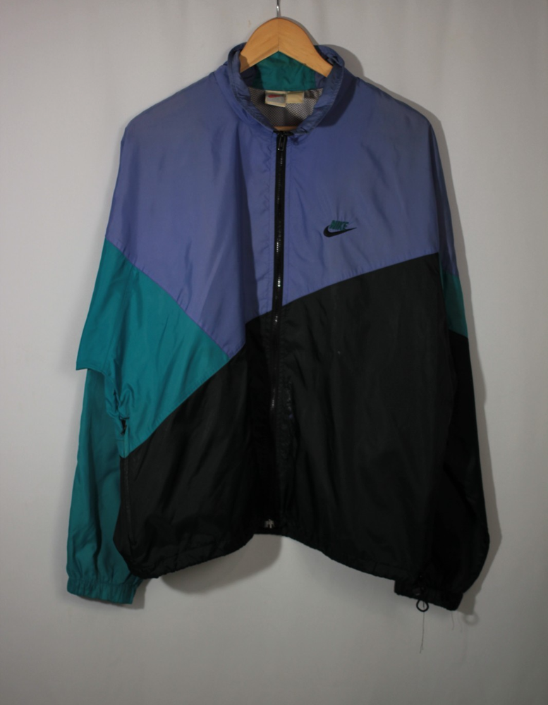 Vintage OG Nike 80s grey tag nylon retro jacket mens