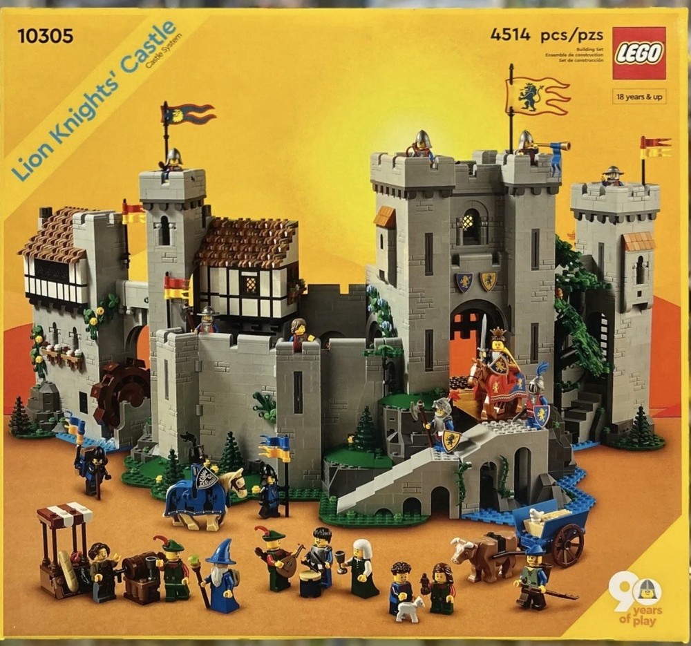 LEGO Icons: Lion Knights' Castle 10305 Set - New Factory Sealed RETIRED