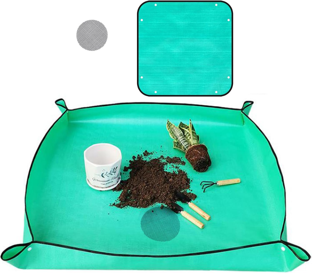 Plant Repotting Mat Waterproof Gardening Mat Plant Transplanting Potting Tray fo