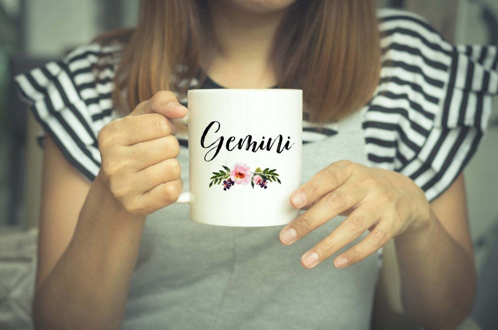 Gemini Gemini Zodiac Mug Gemini Star Sign Zodiac Coffee Mug Coffee Mug Tea Mug