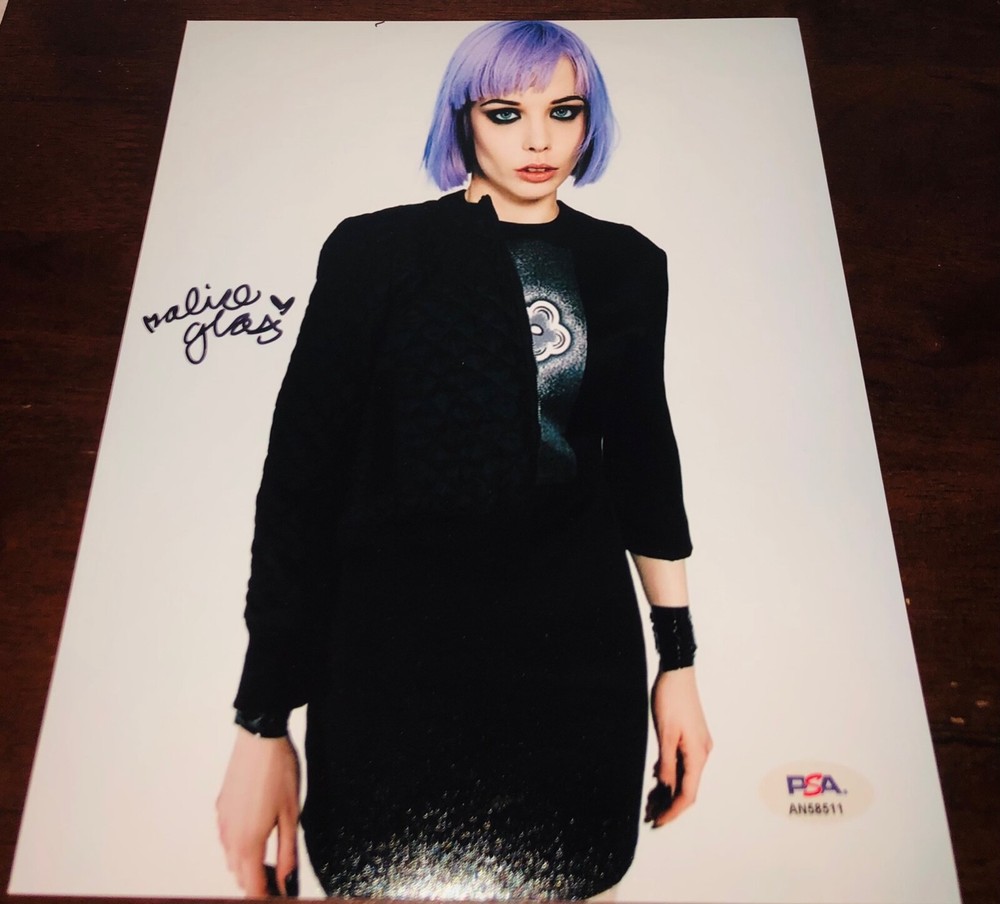 Alice Glass Hot Sexy Crystal Castles II III Amnesty Signed 8x10 Photo PSA RARE C
