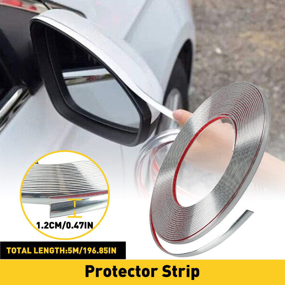 16feet Doorge U-Shape Car Guard Molding Trim PVCge Strip Protector Seal 5M