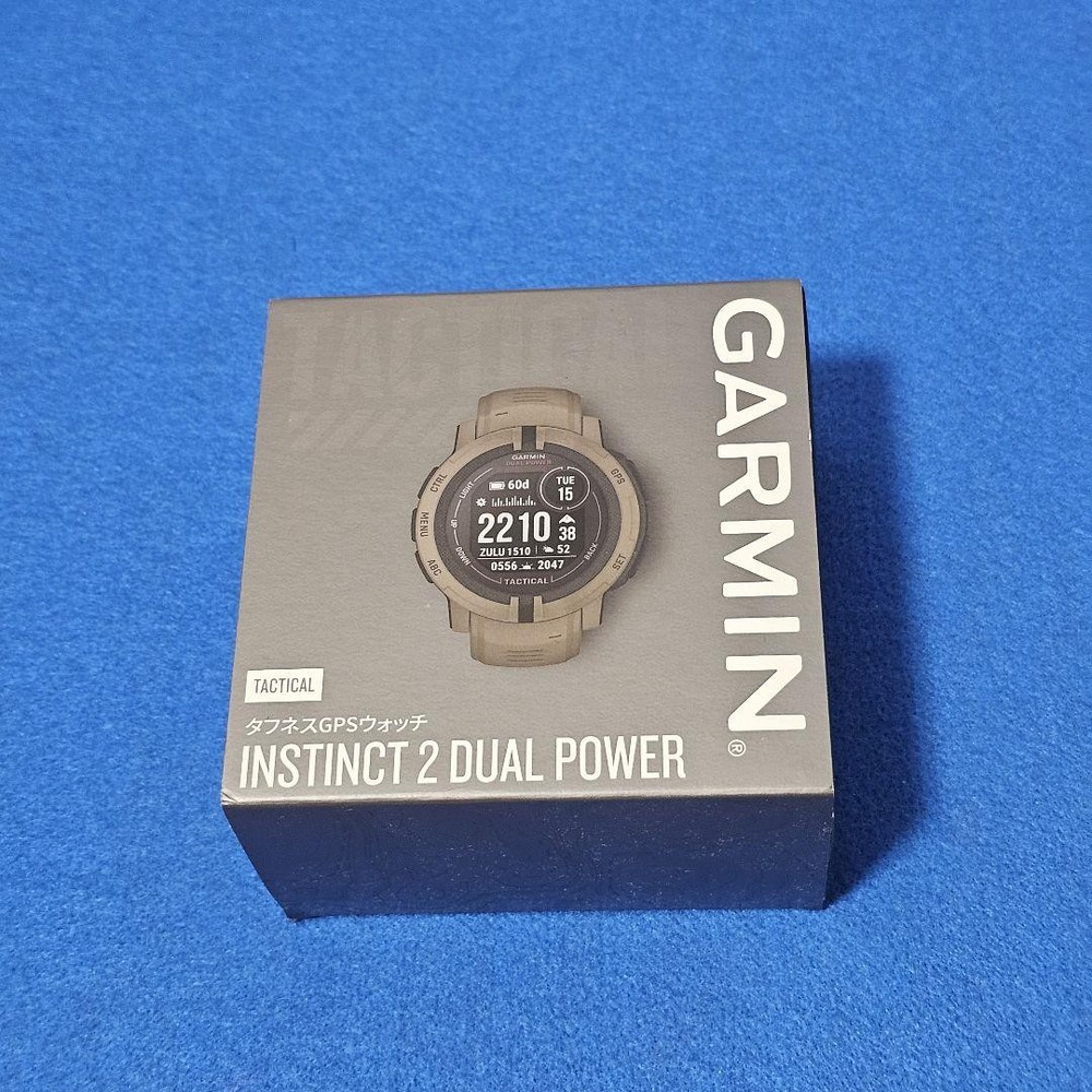 Instinct 2 Dual Power Tactical Smartwatch with Rugged Design