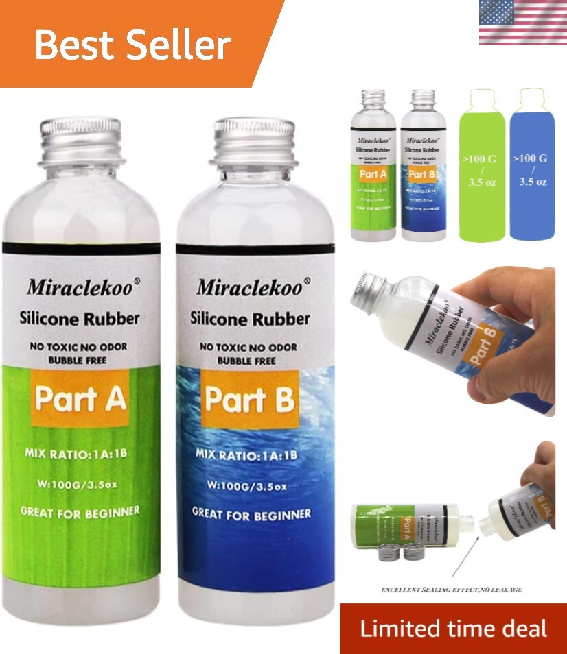 Silicone Mold Making Kit Liquid Rubber Clear Mold Maker For Resin Resin Molds