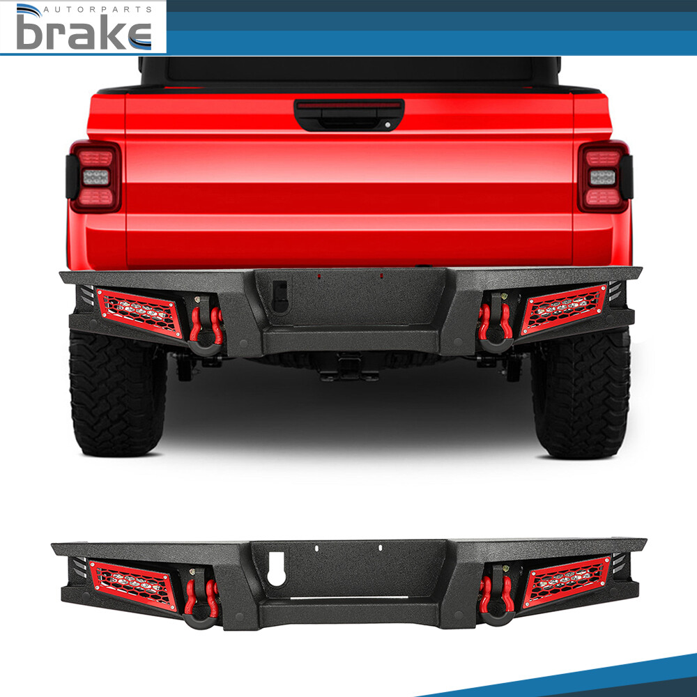 2020-2021 Jeep Gladiator JT Textured Steel Rear Bumper Upgrade  