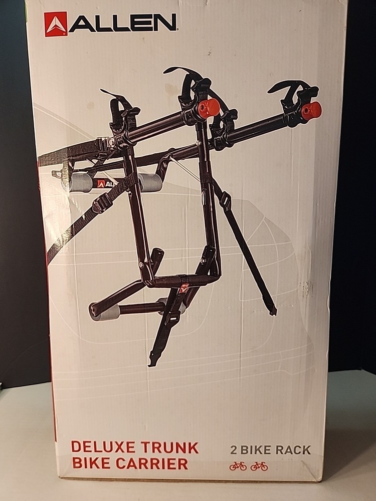 ALLEN Sports Deluxe 2-Bicycle Car SUV Trunk Mounted Bike Rack Carrier