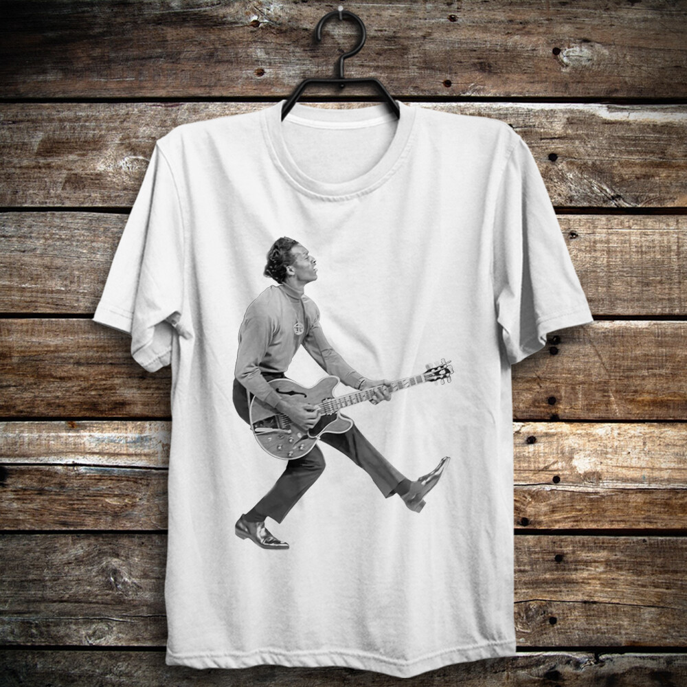 Vintage Chuck Berry T-Shirt No Special Place to Go You Never Can Tell Nadine