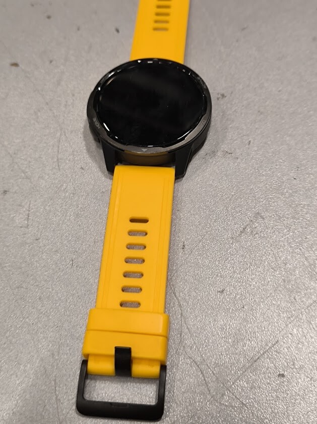 Used Smartwatch with Yellow Band - Fully Functional No Accessories