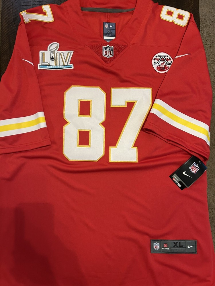 Super Bowl LIV Kansas City Chiefs Travis Kelce Replica Jersey XL NEVER WORN