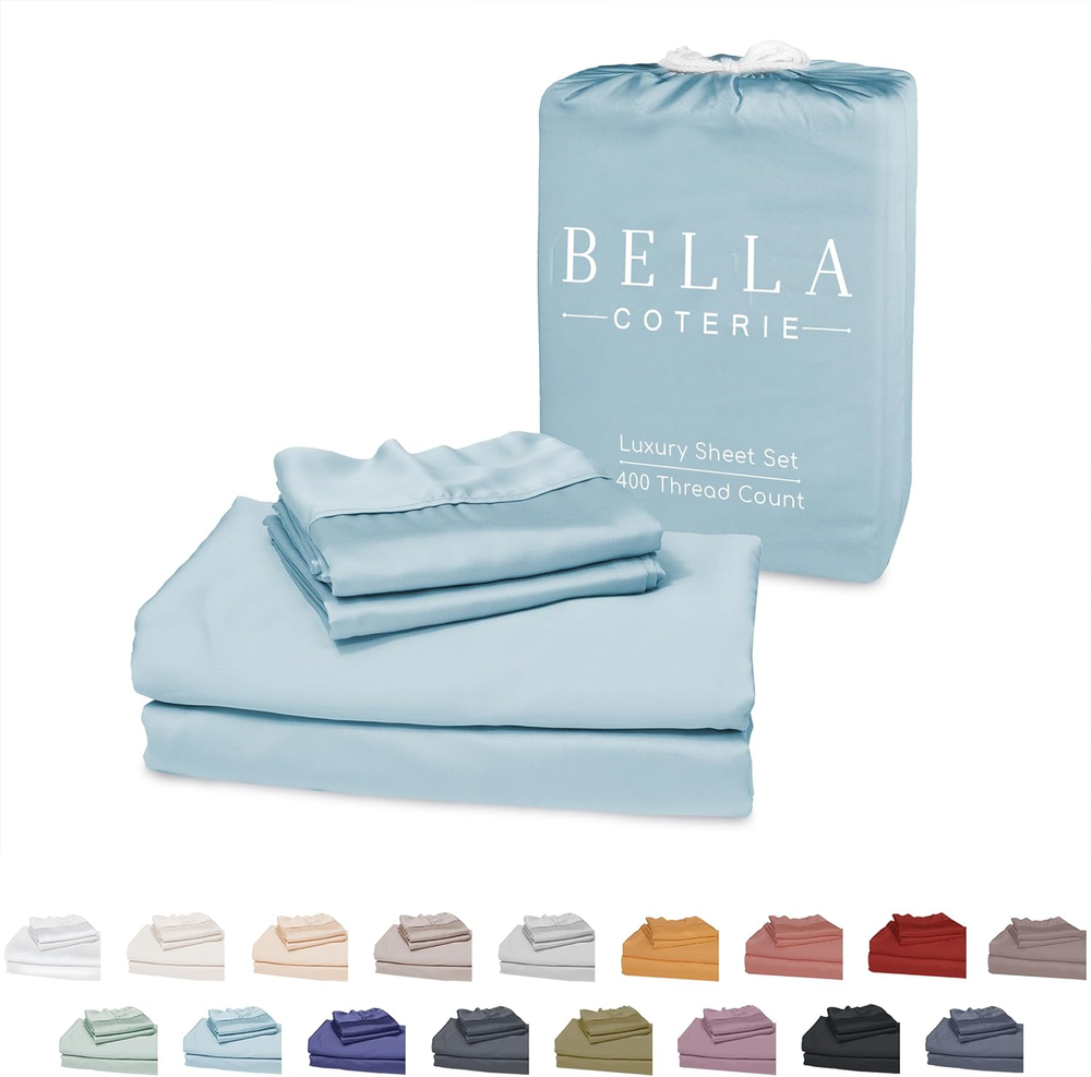 Luxury Split King Bamboo Sheets | 100% Organic Bamboo Viscose