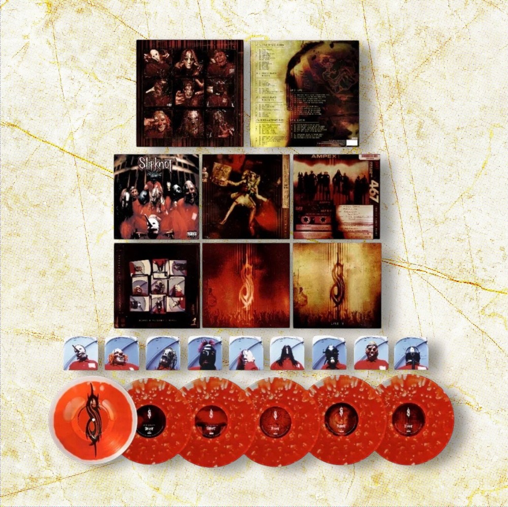 🩸Slipknot 6LP 25th anniversary Blood Filled Box set /100 PREORDER🩸