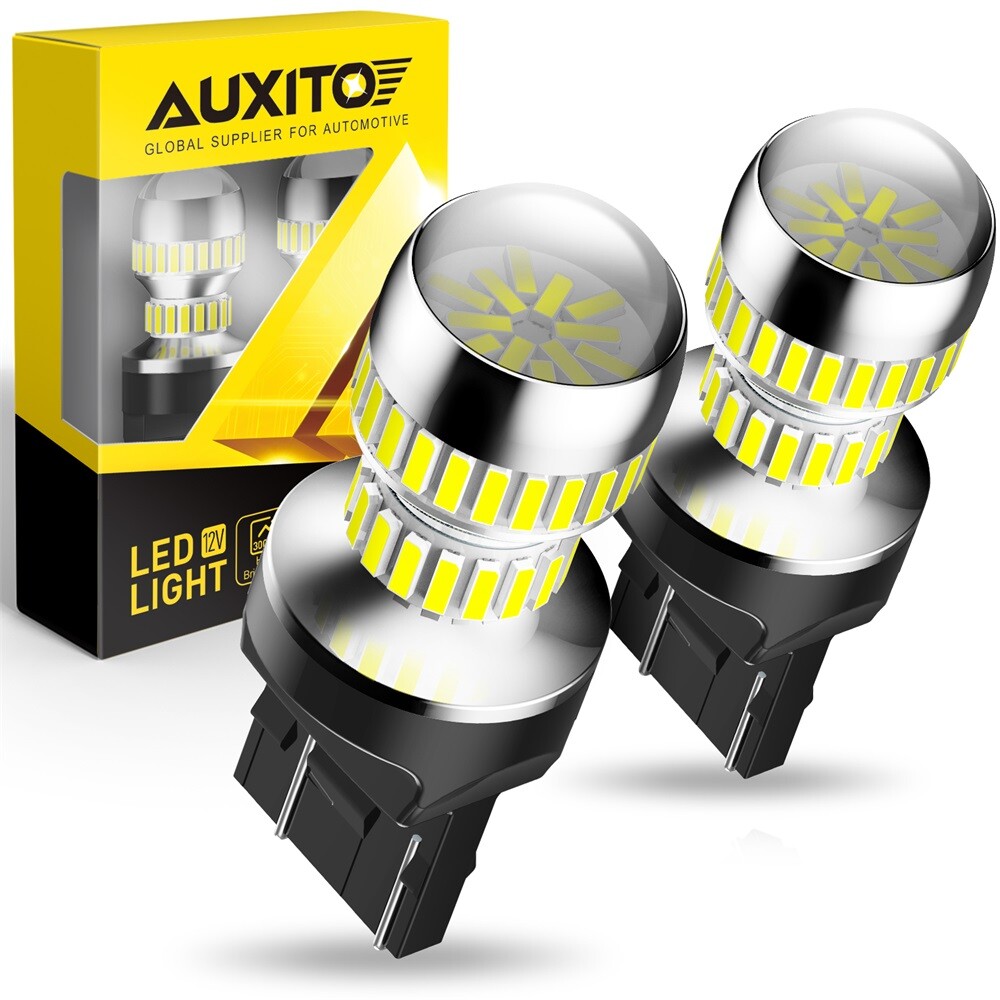 2x LED Backup Light Reverse Bulbs Back Up Super Bright White 7440 7443 7444 W21W