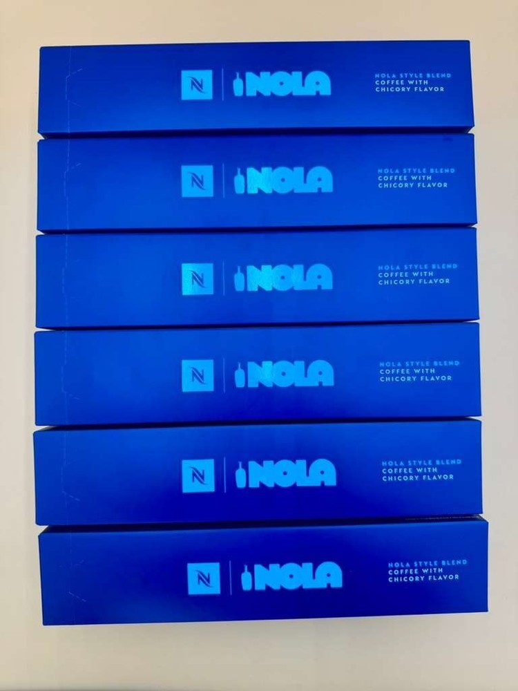 Nespresso x Blue Bottle NOLA Style Blend Limited Edition Vertuo 6 Sleeves NEW