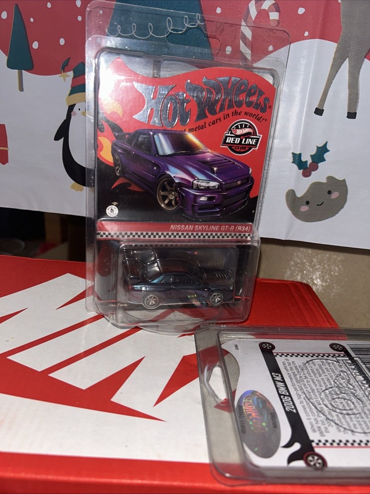 Hot Wheels RLC Nissan Skyline GTR BNR34 Exclusive Model Chameleon Colour ￼
