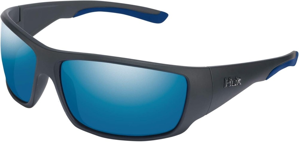 Durable Polycarbonate Fishing Sunglasses with Non-Slip Rubber Performance Ends