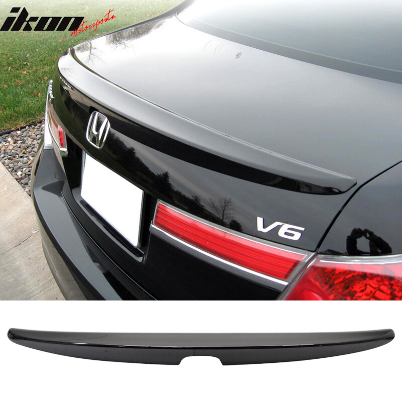 Fits 08-12 Honda Accord Sedan OE Style Rear Trunk Spoiler Painted #NH731P Black