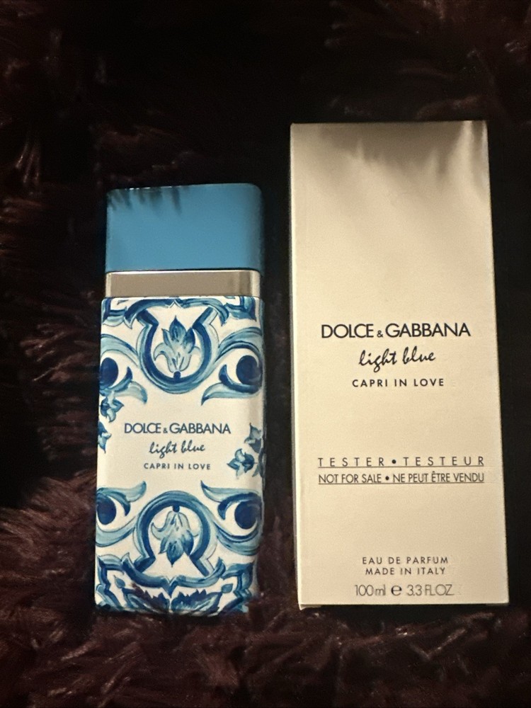 Dolce & Gabbana Light Blue Capri In Love 3.3oz Eau De Parfum EDP For Women