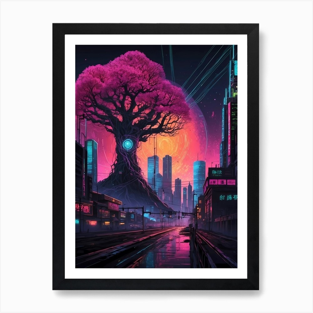 Tree Of Life 21 Art Print Framed Wall Art Poster Canvas Print Picture