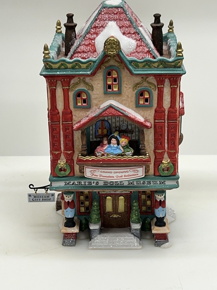 Dept 56 North Pole Series Marie’s Doll Museum Retired 1995 Perfect Condition !