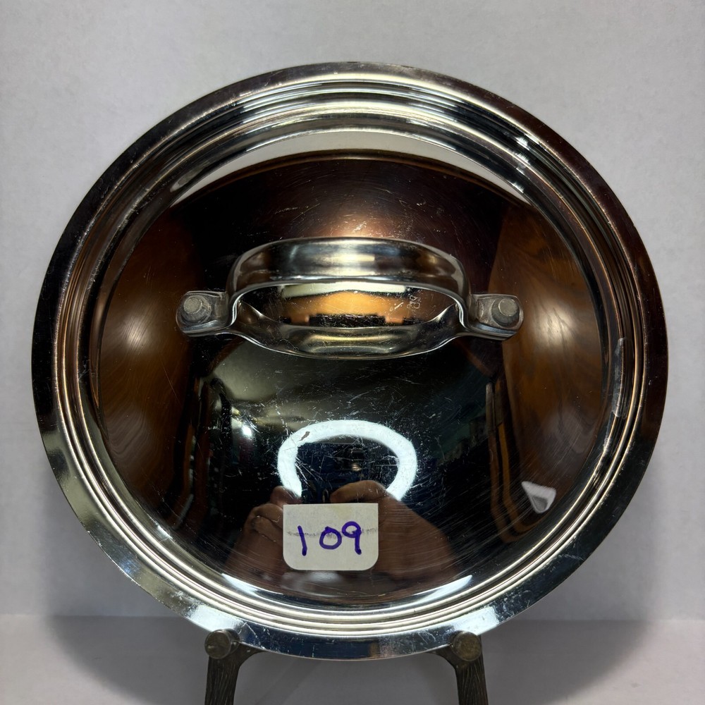 All Clad 7-Inch Stainless Steel Replacement Lid with 7 3/4-Inch Outer Rim