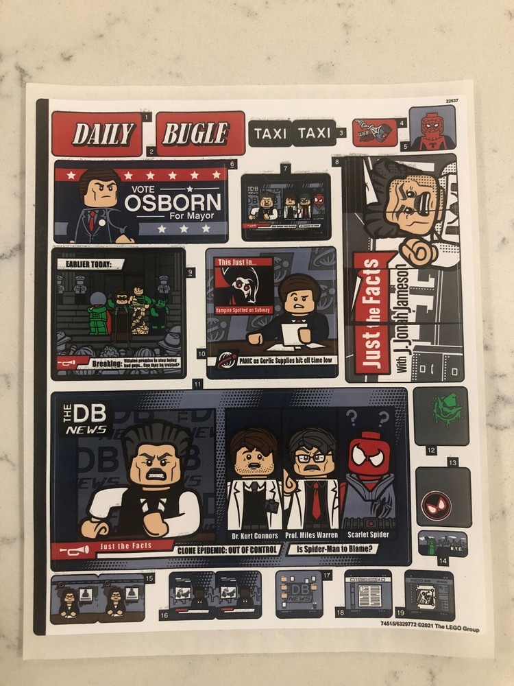 LEGO Super Heroes: Daily Bugle (76178)