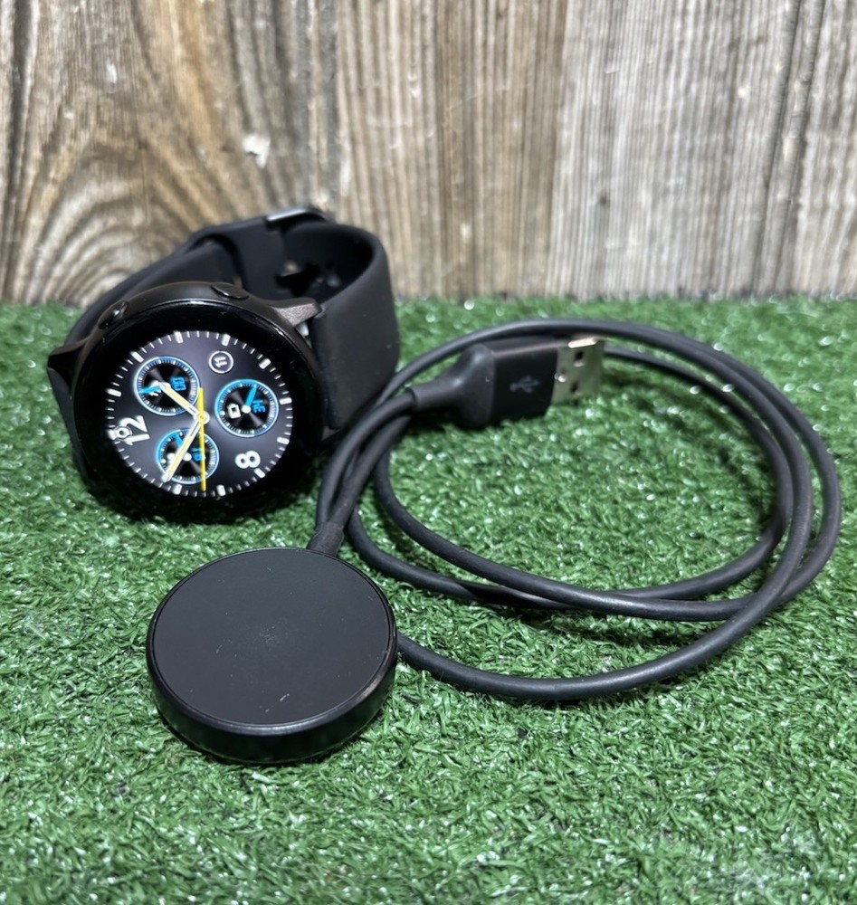 Samsung Galaxy Watch Active SM-R500 Wi-Fi GPS Bluetooth Smartwatch Black